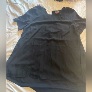 NWT Vince Camuto flowy black top